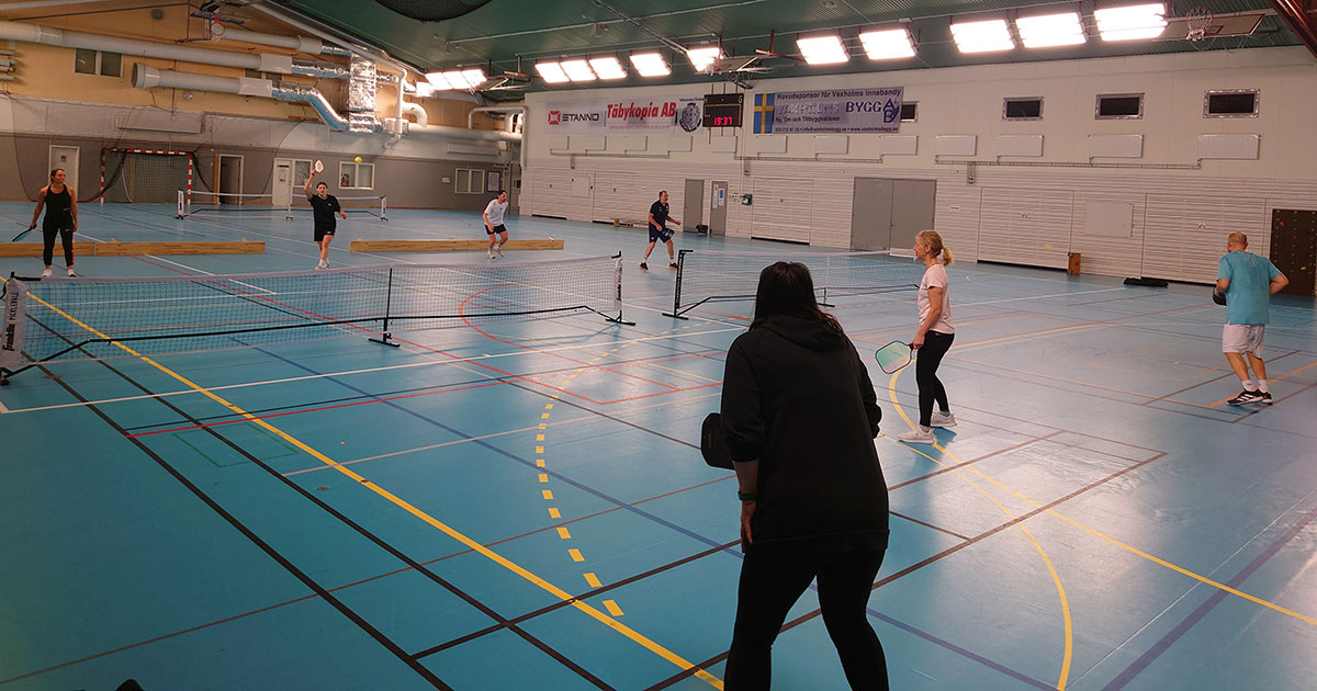 Waxholm Pickleball Klubb  – en ny idrott och förening  i Vaxholm