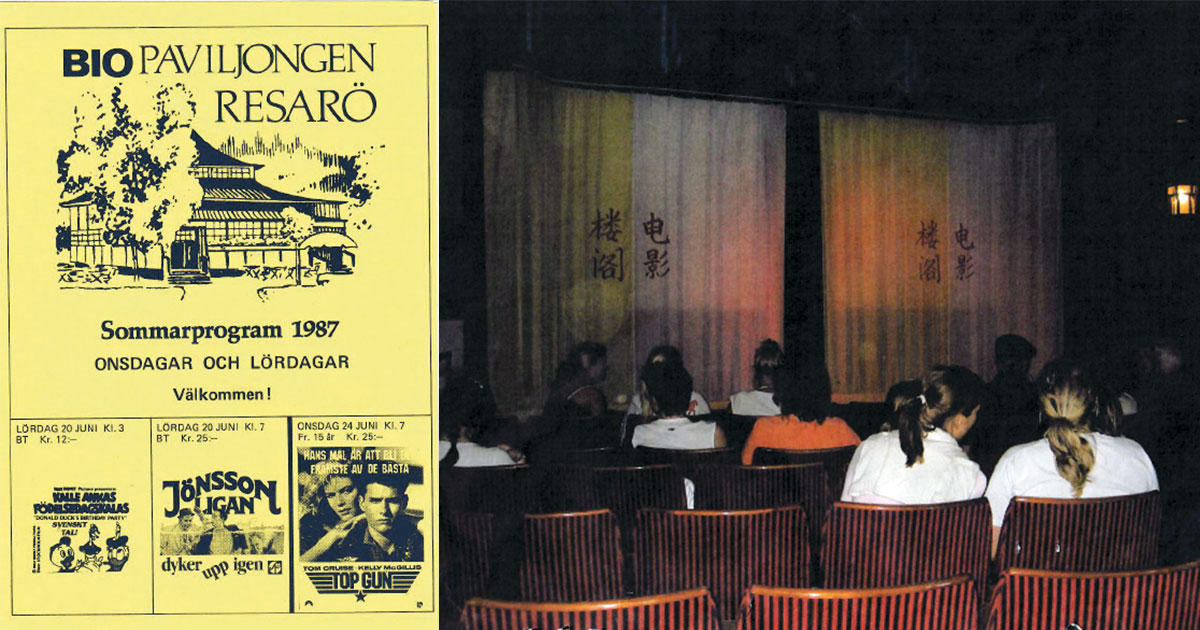 Historien om sommarbion i Paviljongen på  Resarö