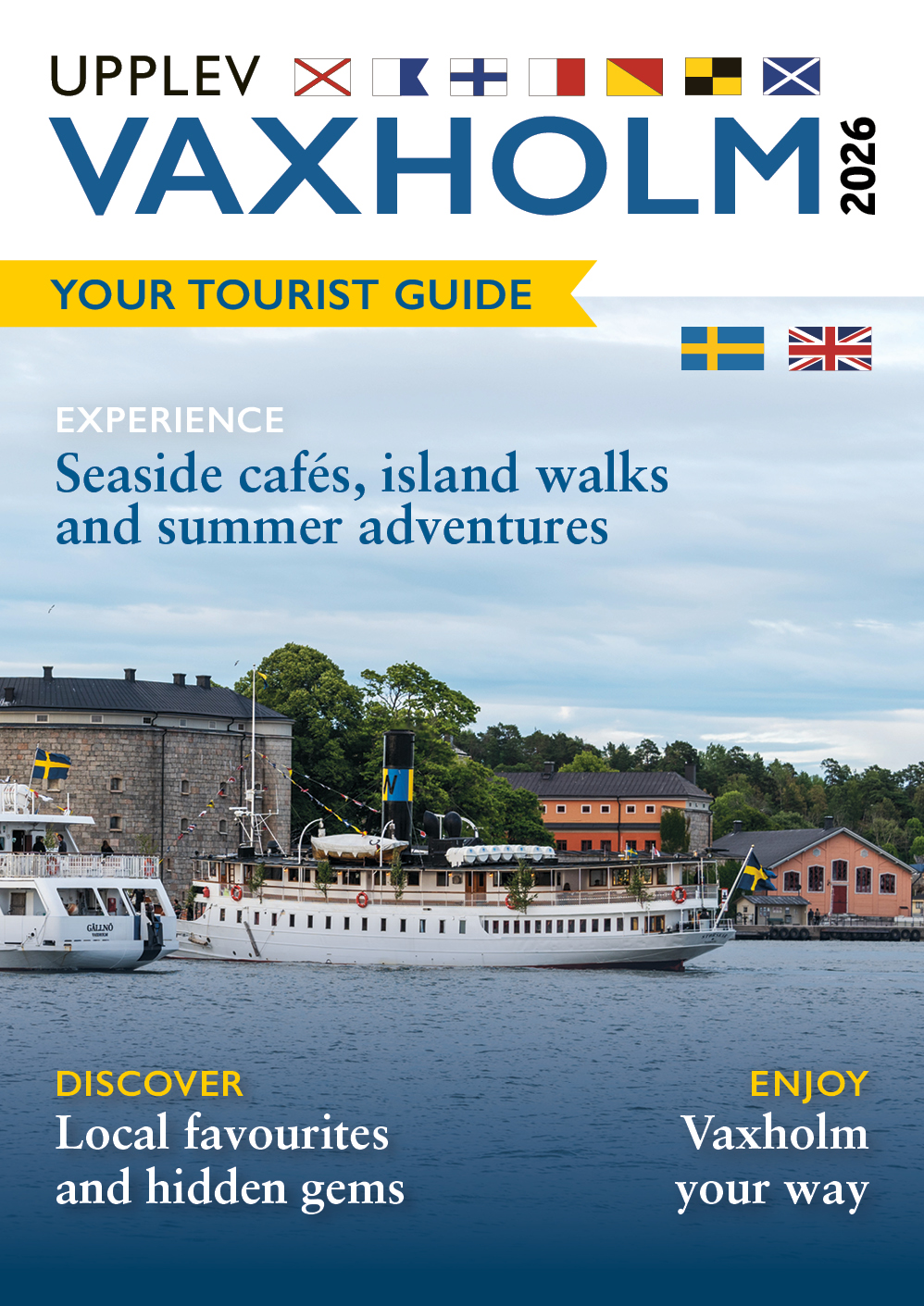Upplev Vaxholm - your touristguide 2026